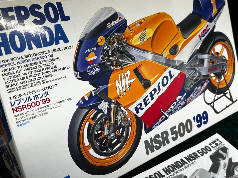 Tamiya 1/12 Honda Repsol NSR500 ’99 – 2 (14077) Brand new