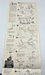 Tamiya MRC 1/35 US Light Tank M3 Stuart Model Kit MM342 w/ Crew Vintage 1975