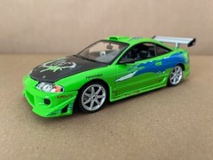 1/25 scale Revell Fast andthe Furious 1995 Mitsubishi Eclipse built PaulWalker