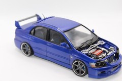 1/24 4G63 w/ Forward Facing Turbo and EVO Engine Bay Transkit