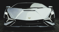 Lamborghini 1:18Race Car12Custom Built Concept Metal Body Model Carousel White24