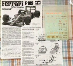 Ferrari F189 Early Version Tamiya 1/20 No.23