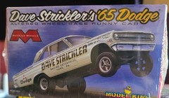 Moebius Models Dave Strickler ’65 Dodge Funny Car 1:25 Plastic Model Kit 2451