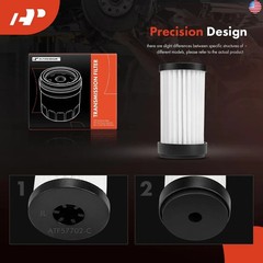 A-Premium Automatic Transmission Fluid Filter Compatible with Ford F-250 F-350