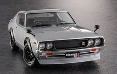 Hasegawa 20669 1/24 Model Car Kit Nissan Skyline 2000GT-R KPGC110 Custom Version