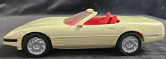 1992 Corvette Convertible Artic White/Red Interior Dealer Promo Amt Ertl