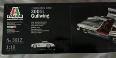 Italeri 3612 1/16 Mercedes-Benz 300SL Gullwing Model Kit Classic Car