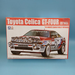 Aoshima 1/24 BEEMAX No.2 Toyota Celica GT-FOUR ST165 91 Rally Model Kit USED