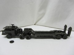 ROCO MINITANKS DBGM #179/180 US Army WWII M26 Dragon Wagon Tank Transporter
