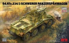 RYEFIELD MODEL RFM RM-5134 1/35 Sd.Kfz.234/3 Schwerer Panzerspähwagen