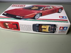 Tamiya Ferrari Testarossa 1/24 Model Kit 24059 Partially Built Engine Complete