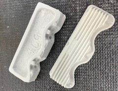 1/8 CAST RESIN MONOGRAM REVELL 348-409 ENGINE CHEVROLET HEAD TRANSKIT SEE DESC