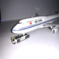 1:400 3d Printed Large Semi-trailer Refueling Truck Airport Static Diorama Model