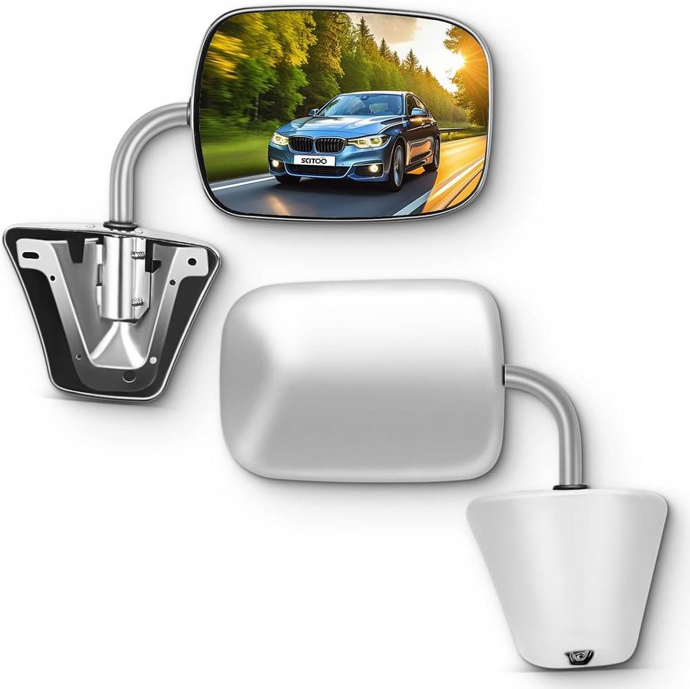 Side View Mirrors Fit for 1973-1991 for Chevy Blazer for GMC Jimmy Suburban C10