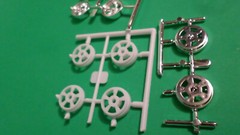 32 1932 Ford 5 Window Coupe 1/25 chrome torqu torque thrust rims wheels hot rod