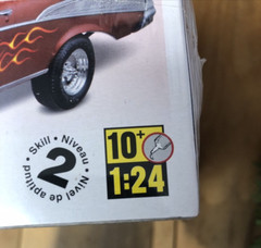 1957 Chevy Nomad Sealed Model Car Kit Monogram Classic Cruiser Level 2 Vintage