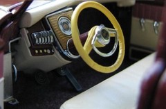 Tucker Built Vintage Classic Dream Concept 1:24 Promo Car Carousel RED Model