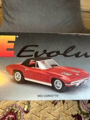 Vtg 1995 AMT ERTL Corvette Evolution Set of 5 Plastic Model Kits COMPLETE # 8092