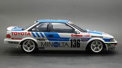 Aoshima / BEEMAX 1/24 Scale Toyota Corolla Levin AE92 1988 Group A Plastic Model
