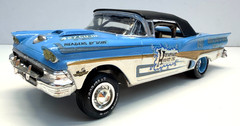 AMT 1:25 Scale 1958 Ford Fairlane 500 convertible John Klaver Pro-Built Model