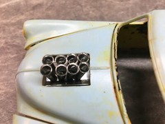 Set of 8 Metal Injector Stacks 1/24 scale – 15 MM long 3.7 MM Diameter 4.7 Flare
