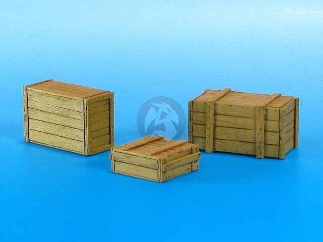 Eureka XXL 1/35 General Purpose Wooden Crates & Boxes (3 different types) E-010