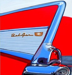 57 Chevy 1957 Chevrolet Built Vintage Car 1 24 Red BelAir 12 Model 56 18 1955 55