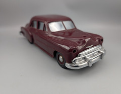 1951 CHEVROLET 4 DOOR STYLELINE 1/25 scale – PROMO / BANK–MAROON ORIGINAL