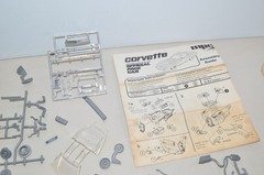 Vintage 1978 MPC INDIANAPOLIS CORVETTE OFFICIAL PACE CAR Junkyard Model Parts