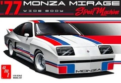 1977 Chevy Monza FRONT INNER FENDERS from AMT 1:25 Model Kit 77 Mirage