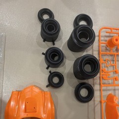 Revell Old School Deal’s Wheels ZZZZZZZ-28 Plastic Unassembled Kit Orange Decals