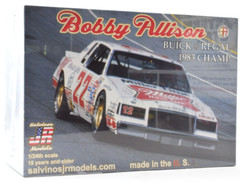 Salvinos JR Models “Miller” Bobby Allison 1983 Buick Regal 1/24 Model Car Kit