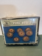 Royal Model 1/35 Sd.Kfz.234/2 Puma Armoured Car Wheels (8 pieces) (Italeri) 207