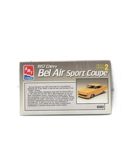 AMT 1957 CHEVY BEL AIR SPORT COUPE MODEL KIT FACTORY SEALED – FREE SHIPPING!