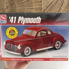 🔥AMT 1941❤️Plymouth Coupe🏆1/25 Model American🇺🇸Classic Sealed