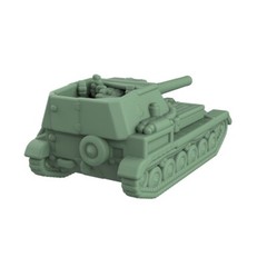 SSMODEL 1/350 Military Model Kit Soviet SU-85A 85mm D-5S Tank Destroyer