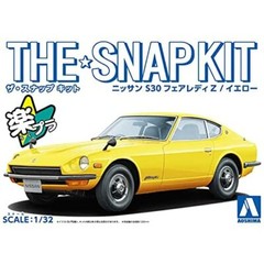 Aoshima 1/32 The Snap Kit Series NISSAN S30 FAIRLADY Z Yellow Model Kit 13-C