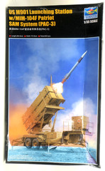 Trumpeter 1/35 US M901 Launching Station w/MIM-104F Patriot SAM Model Kit #01040