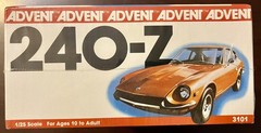 Vintage 1979 Advent Revell Datsun 240-Z 3101 Model Kit 1/25 Made In USA SEALED
