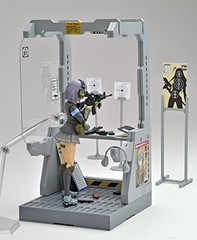 Little Armory LD010 shooting range A plastic model