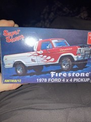 AMT Firestone 1978 Ford 4 X 4 Pickup, Retro Edition Limited Reissue 858/12 ST