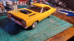 Assembled Model Kit 1969 GTX 1:25 Scale ITS A GREAT LOOKING BUILD AMT