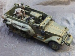 Roco Minitanks Pro Painted & Detailed WWII US M-3 Halftrack Lot#8530B©