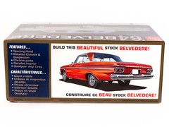 AMT 1964 Plymouth Belvedere 2 Door Hardtop -Slant 6 & V8 1:25 Model Car Kit 1188