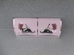 MUD FLAP GIRL WITH GUITAR TAMIYA 1/14 SCALE VINYL DIE CUT DECALS 1:14