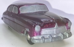 1948 Hudson Commodore Sedan Promo MASTER-CASTER 1/25 Ruby Red 98% Paint & Card