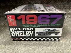 * AMT 1/25 SCALE 1967 GT-350 SHELBY PLASTIC MODEL KIT #AMT834M/12 *ST