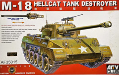 1/35 AFV Club 35015: M18 Hellcat Tank Destroyer