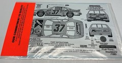 Slixx Decals 1:24-1:25 Scale #37 John Andretti Little Caesars Ford