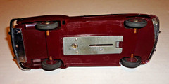 Vintage 1951 Chevrolet 4 Door Sedan Dark Maroon Dealer Promo Car Bank